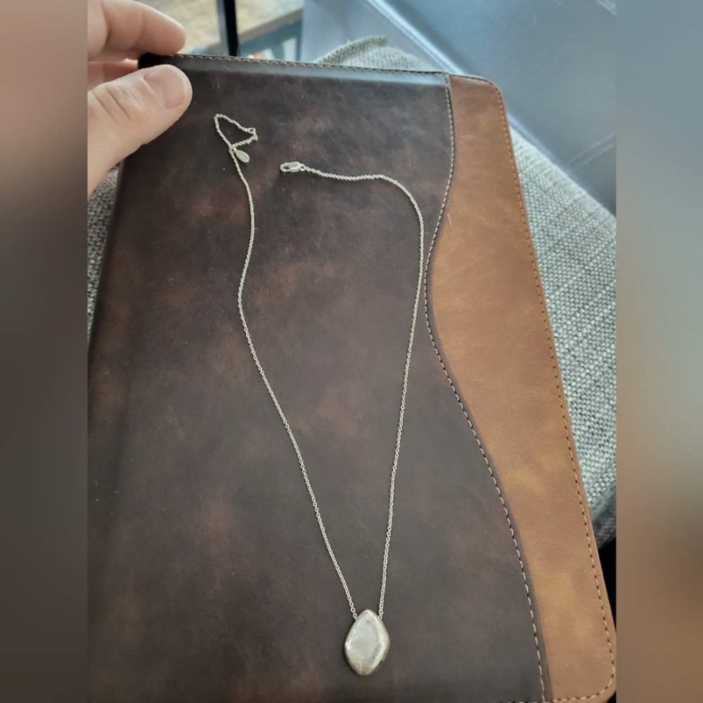 Birks pebble necklace